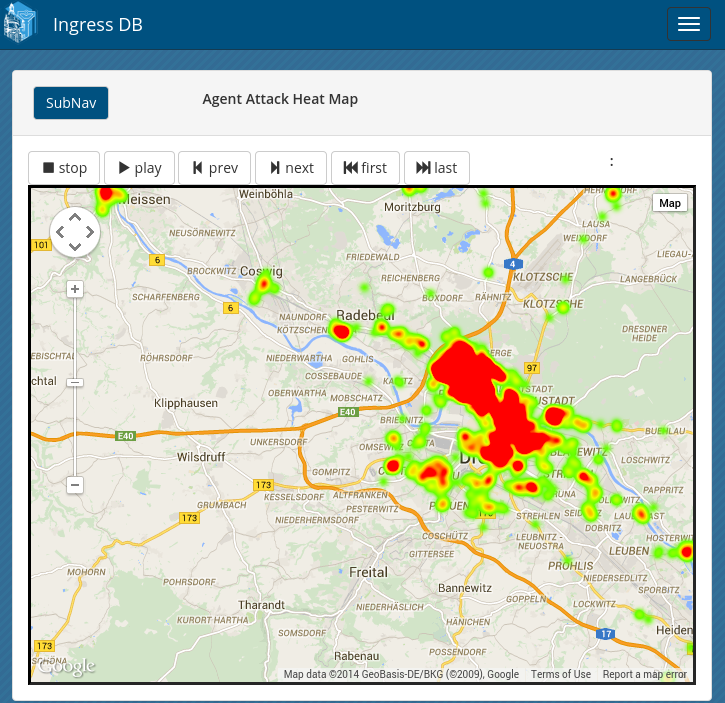 heat map